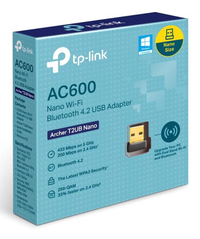 USB WIFI + BLUETOOTH TP-LINK Archer T2UB Nano