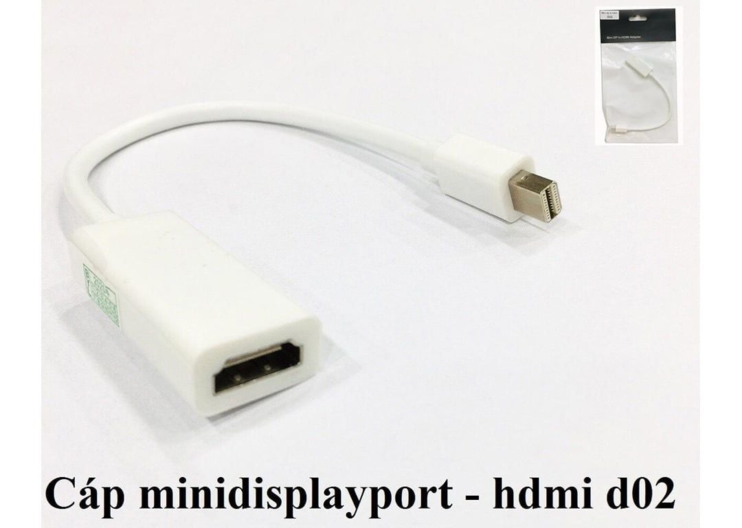 ĐẦU MINI Displayport => HDMI  D02
