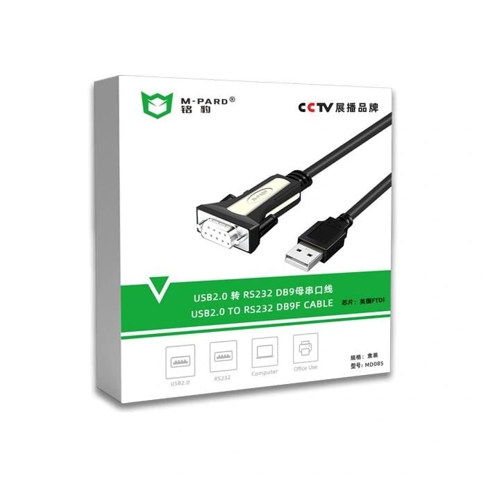 CABLE USB => COM RS232 MPARD 1M8 MD085