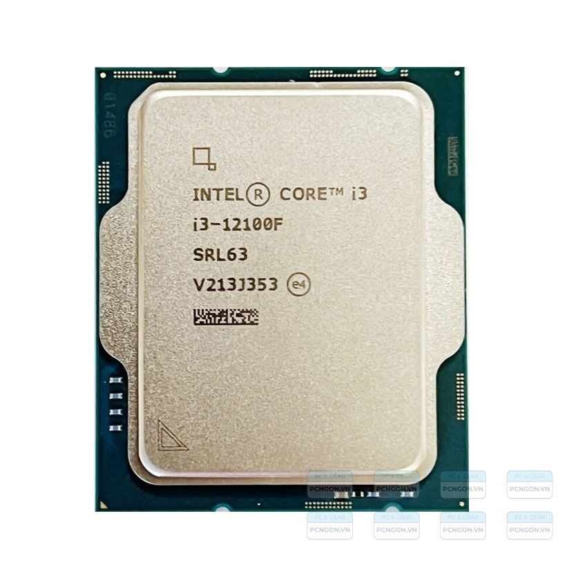 CPU Intel® I3-12100F Ko Fan