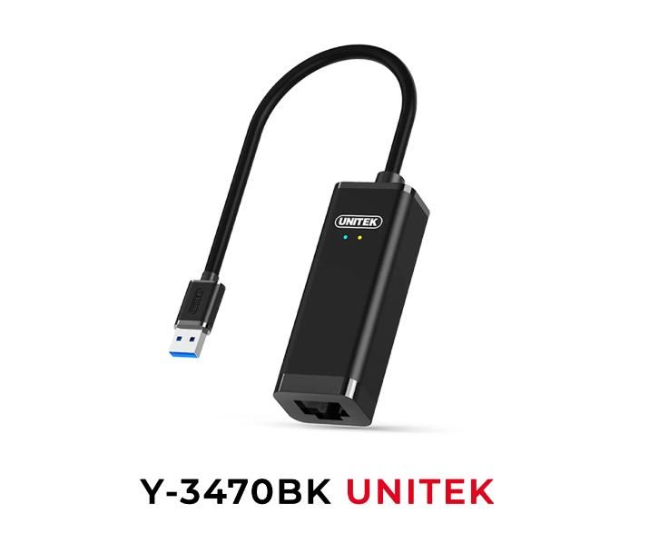 USB 3.0 => LAN 1Gigabit UNITEK Y3470
