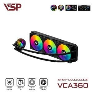 T.N NƯỚC VSP VCA360 3FAN ARGB (Đen)