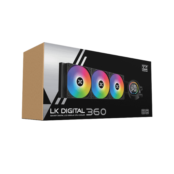 TẢN NHIỆT NƯỚC AIO XIGMATEK LK360 (EN46070) Đen