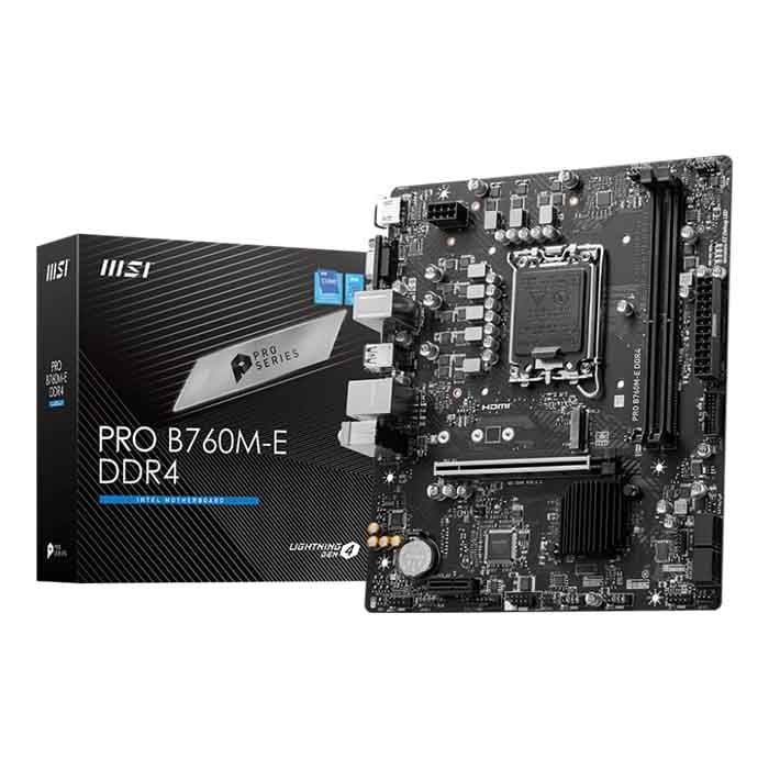 MAIN MSI PRO B760M-E D4 Chính Hãng