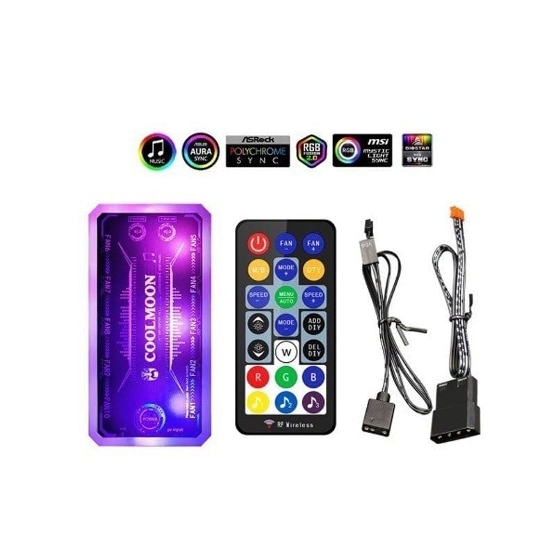 HUB + REMOTE COOLMOON SYNC Main
